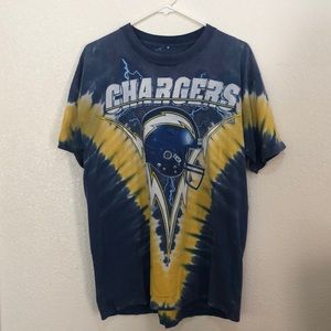Vintage Chargers Tie Dye T-Shirt